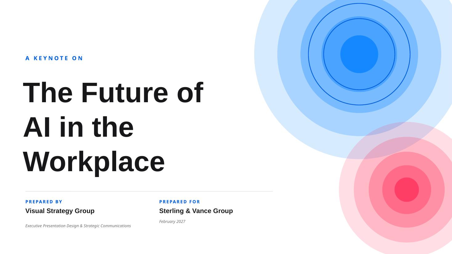 Conference Keynote presentation mockup